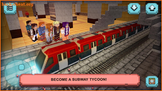 Subway Craft: Build & Ride screenshot