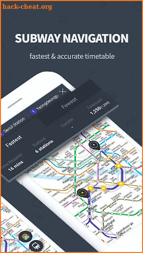 Subway Korea (Korea Subway route navigation) screenshot
