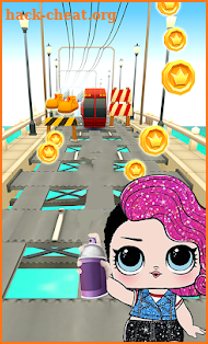 Subway Lol Surprise Dolls Jump Surf screenshot