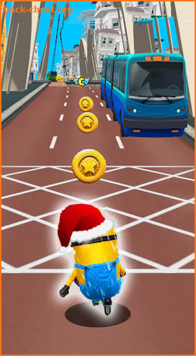 Subway Mini-on's Runner: 3D Banana Rush Game screenshot