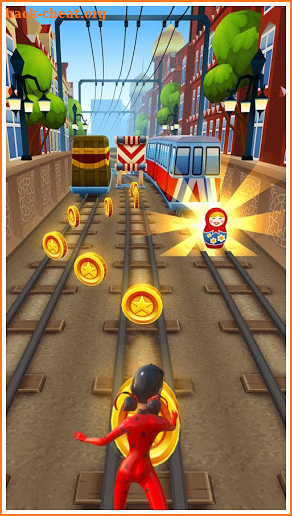 Subway Miraculous Train Run screenshot