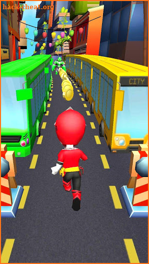 Subway Power Samurai Rush screenshot