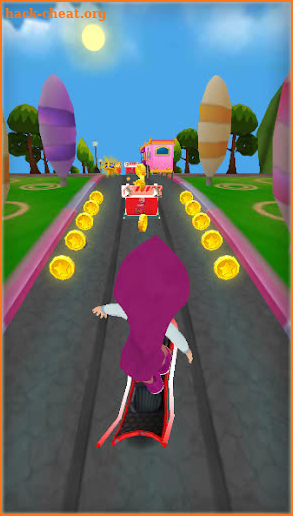 Subway Princess Masha Running screenshot