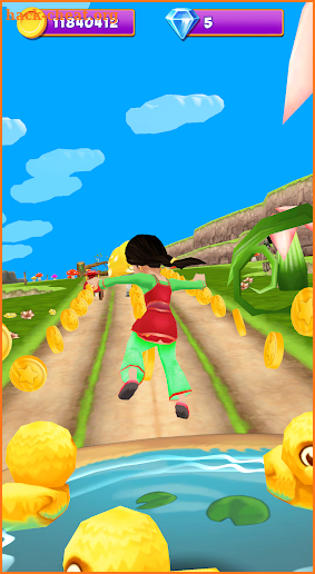 Subway Princess Run - Royal Princess Island screenshot