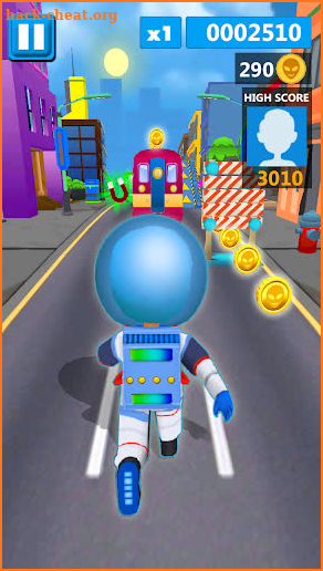 Subway Run Space Run surf : new Running Games surf screenshot