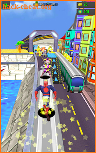 Subway Spider-Run Adventure World screenshot