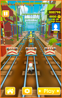 Subway Surf: Bus Rush Deluxe 3D screenshot