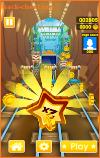 Subway Surf: Bus Rush Deluxe 3D screenshot