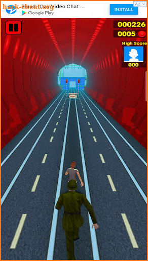 Subway Surf Train Rush 3D screenshot