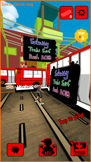 Subway Surf : Train Surf Rush 2018 screenshot