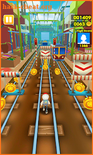 Subway Train Surf Adventure World screenshot