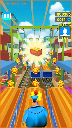 Subway Train Surf Road Fun screenshot