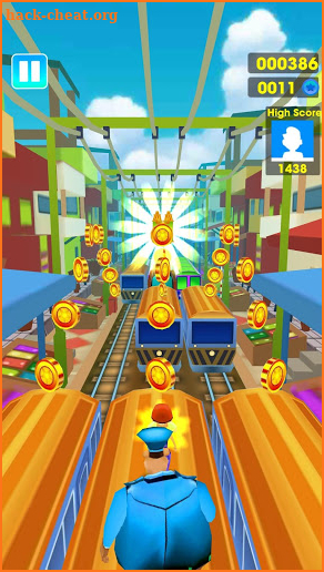 Subway Train Surf Road Fun screenshot