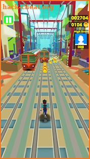 Subway Train : Surf Run screenshot