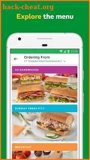 SUBWAY® screenshot