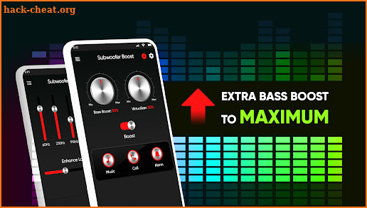 Subwoofer bass booster amplify screenshot