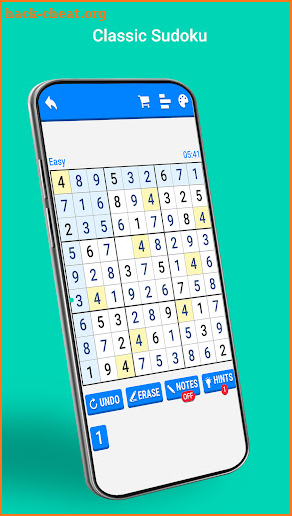 Sudoku screenshot