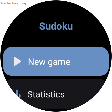 Sudoku screenshot