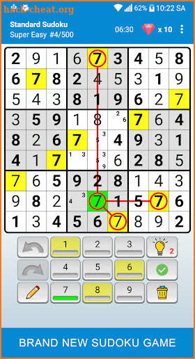 Sudoku - Best Free Logic Brain Puzzle Game screenshot