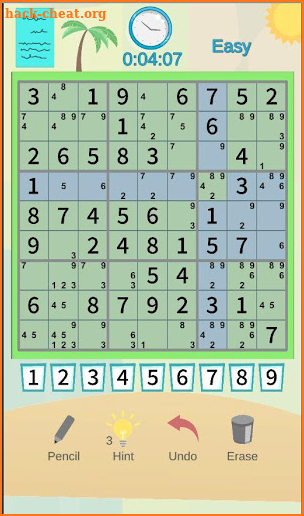 Sudoku Cartoon screenshot