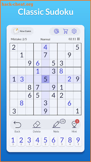 Sudoku – Classic Sudoku Puzzle screenshot