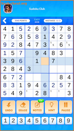 Sudoku Club - Classic Sudoku Game screenshot