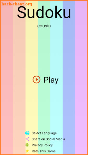 Sudoku Cousin screenshot