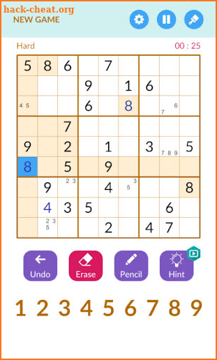 Sudoku Plus 5000 screenshot