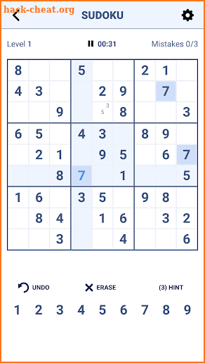 Sudoku Pro screenshot