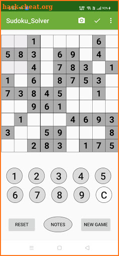 Sudoku Solver screenshot