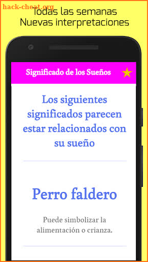 Sueños: Interpretacion y significado (APP Gratis) screenshot