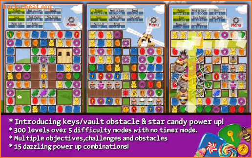 Sugar Drops - Match 3 puzzle screenshot