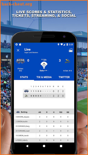 Sugar Land Skeeters screenshot