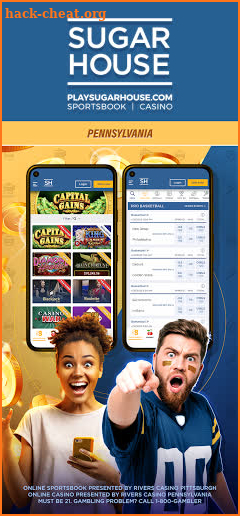 SugarHouse Casino & Sportsbook Pennsylvania screenshot