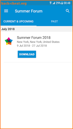 Summer Forum 2018 screenshot