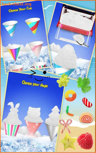 Summer Snow Cone Maker Rainbow & Dessert Maker screenshot