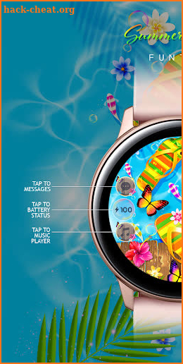 Summer Splash_Watchface screenshot