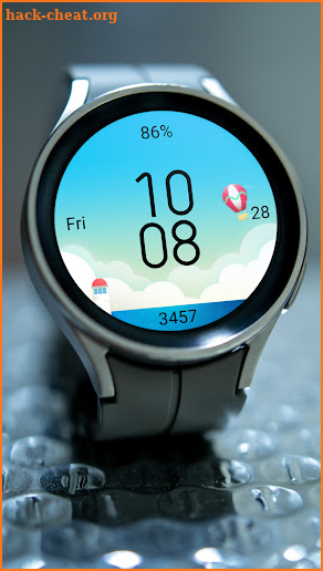 Summer Time Watch Face screenshot