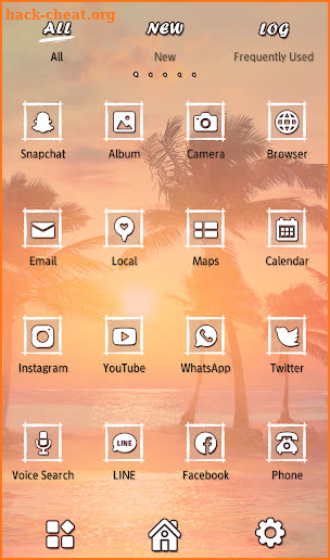 Summer Wallpaper Tropical Beach Sunset Theme screenshot