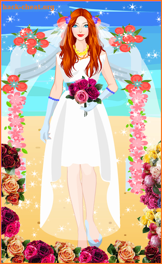 Summer Wedding Dress up screenshot