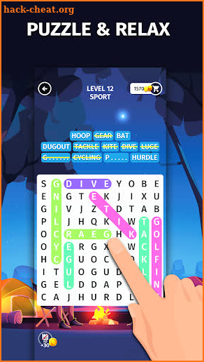 Summer Word Search screenshot