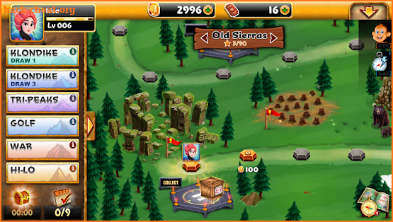 Summit Solitaire screenshot