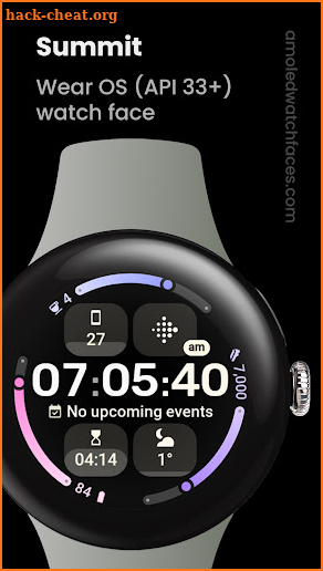 Summit Watch Face screenshot