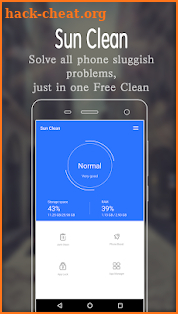 Sun Clean screenshot