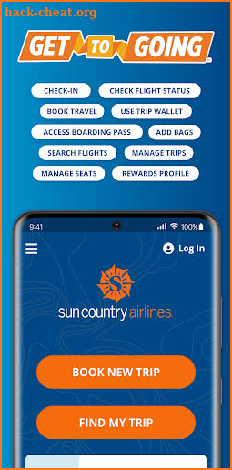 Sun Country Airlines screenshot