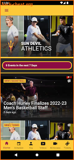 Sun Devil Athletics Gameday screenshot