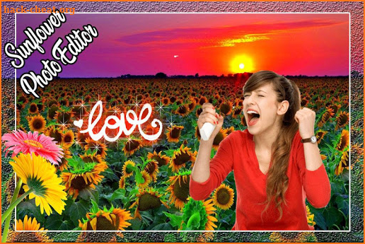 Sunflower Photo Editor screenshot