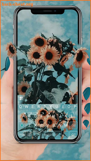 Sunflowers 2 Keyboard Background screenshot