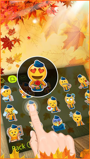 Sunny Autumn Keyboard screenshot