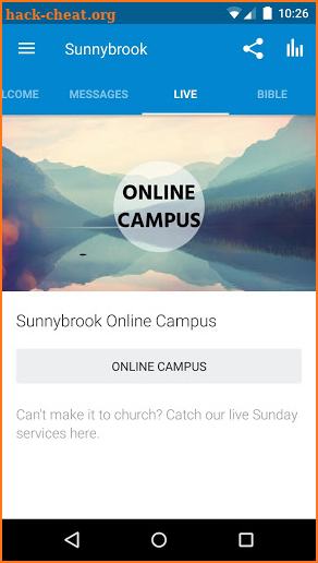 Sunnybrook Church App screenshot